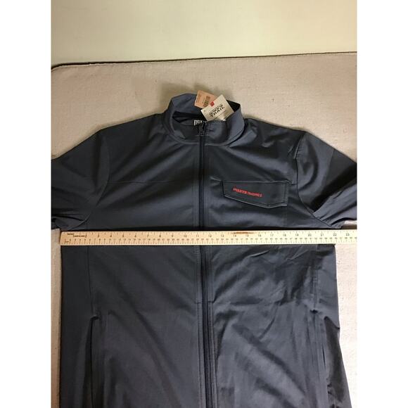 Duluth Mens Lightweight “ Bardon Peak” Track Jacket Sz.Med Gray NWT Active Wear - Picture 2 of 8